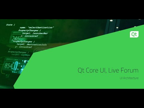 Qt Core UI, Live Forum {On demand webinar}