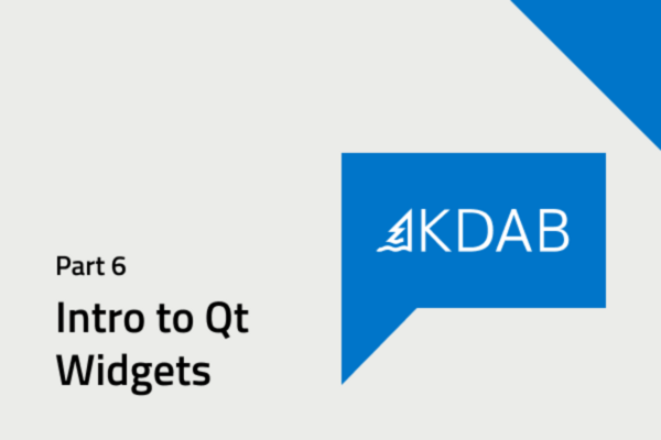 Introduction to Qt Widgets: Part 6